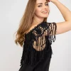 JEANS Lyhythihaiset Paidat Ja Topit>MF Anastasia paita musta
