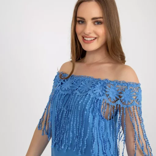 JEANS Lyhythihaiset Paidat Ja Topit>MF Anastasia paita v.sininen