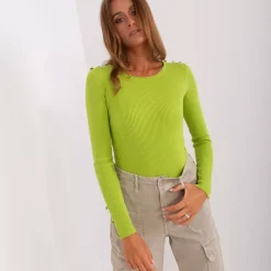 JEANS Pitkähihaiset Paidat>MG Angelina neulospaita lime