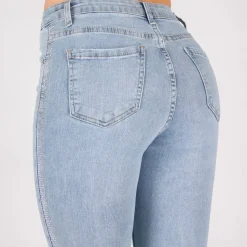 JEANS Farkut></noscript>Miss Bon Glamorous stretchfarkut vaaleansininen