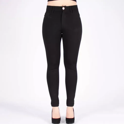 JEANS Housut>Miss Bon stretch-housut musta
