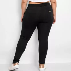 JEANS Housut | Plus!></noscript>Miss Bon stretch-housut musta