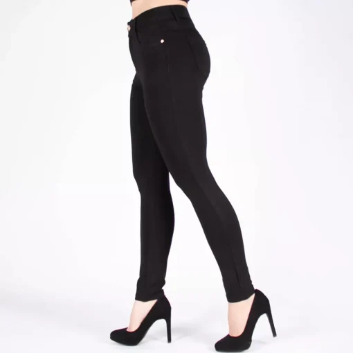JEANS Housut>Miss Bon stretch-housut musta