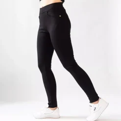 JEANS Housut | Plus!></noscript>Miss Bon stretch-housut musta