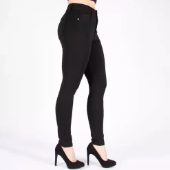 JEANS Housut></noscript>Miss Bon stretch-housut musta