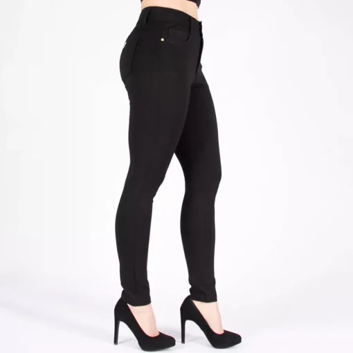 JEANS Housut>Miss Bon stretch-housut musta