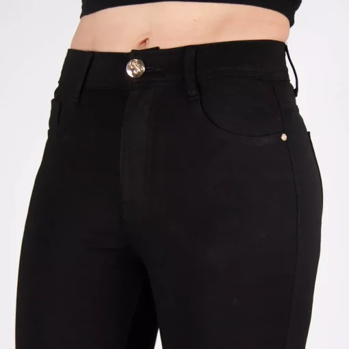 JEANS Housut>Miss Bon stretch-housut musta