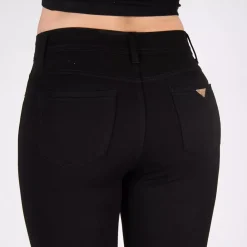 JEANS Housut></noscript>Miss Bon stretch-housut musta