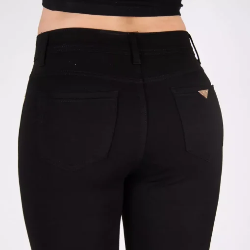 JEANS Housut>Miss Bon stretch-housut musta