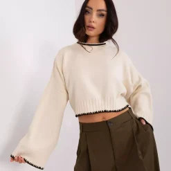 JEANS Pitkähihaiset Paidat>Miss FRA Eden neulospaita beige
