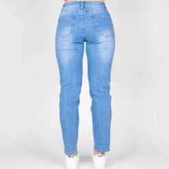 JEANS Farkut></noscript>Miss RJ Mom Fit stretchfarkut v.sininen