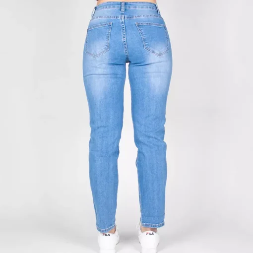 JEANS Farkut>Miss RJ Mom Fit stretchfarkut v.sininen