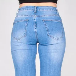 JEANS Farkut></noscript>Miss RJ Mom Fit stretchfarkut v.sininen