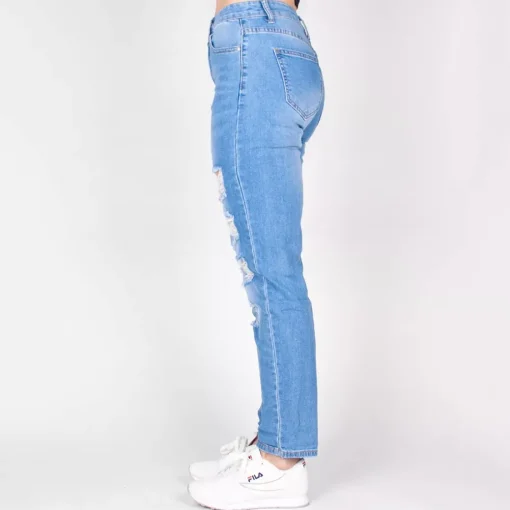 JEANS Farkut>Miss RJ Mom Fit stretchfarkut v.sininen