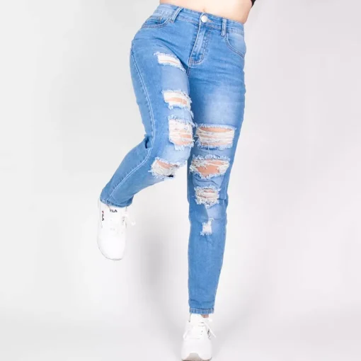JEANS Farkut>Miss RJ Mom Fit stretchfarkut v.sininen