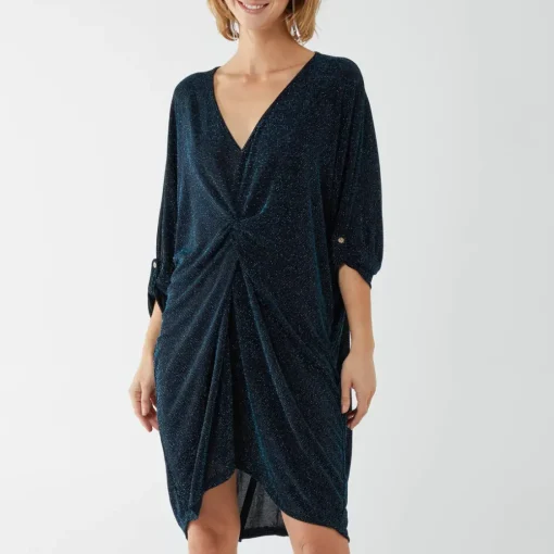 JEANS Tunikat | Plus!>Mizumi Malinka Lurex solmutunika petrooli