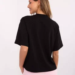 JEANS Lyhythihaiset Paidat Ja Topit>Moda Italy Roma t-paita musta
