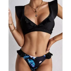 JEANS Uima-asut></noscript>Mustat bikinit ja kuvioidut uimahousut