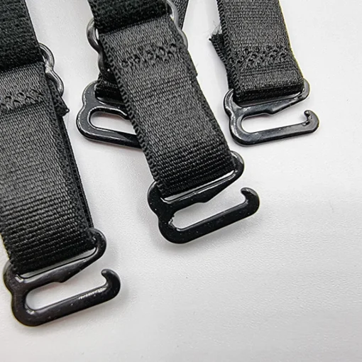JEANS Alusvaatteet>Mustat irto-olkaimet strassikorulla