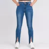 JEANS Farkut>My Bestiny Slit strechfarkut sininen
