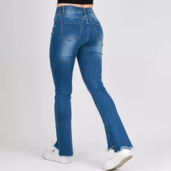 JEANS Farkut></noscript>My Bestiny Slit strechfarkut sininen