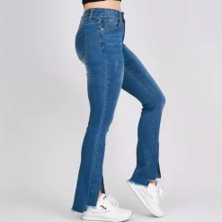 JEANS Farkut></noscript>My Bestiny Slit strechfarkut sininen