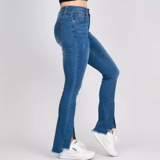 JEANS Farkut>My Bestiny Slit strechfarkut sininen