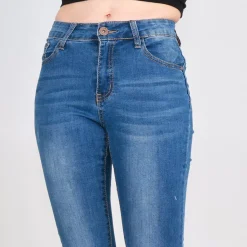 JEANS Farkut></noscript>My Bestiny Slit strechfarkut sininen
