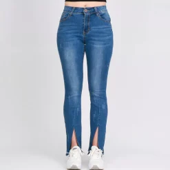 JEANS Farkut></noscript>My Bestiny Slit strechfarkut sininen