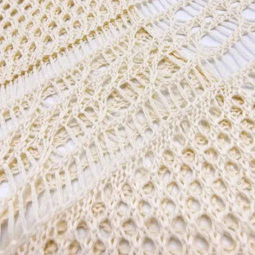 JEANS Neuleet | Maksimekot>Nandi puuvillainen neulemekko beige