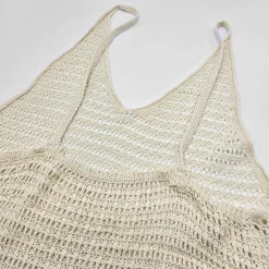 JEANS Neuleet | Maksimekot></noscript>Nandi puuvillainen neulemekko valkoinen