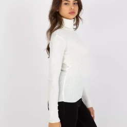 JEANS Pitkähihaiset Paidat>Naomi superstretch poolopaita valkoinen