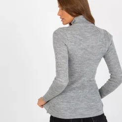 JEANS Pitkähihaiset Paidat></noscript>Naomi superstretch poolopaita v.harmaa