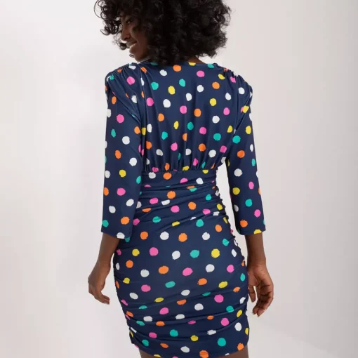 JEANS Minimekot>New Collection Catlin pilkullinen mekko navy