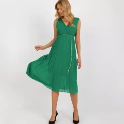 JEANS Midimekot>New Collection Celinne mekko vyöllä vihreä