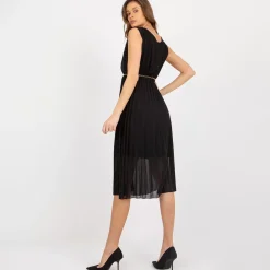 JEANS Midimekot>New Collection Celinne mekko vyöllä musta