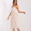 JEANS Midimekot>New Collection Heather tyllimekko beige