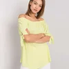 JEANS Lyhythihaiset Paidat Ja Topit>New Collection Luella off shoulder toppi sitruuna