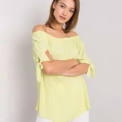 JEANS Lyhythihaiset Paidat Ja Topit>New Collection Luella off shoulder toppi sitruuna