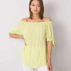 JEANS Lyhythihaiset Paidat Ja Topit>New Collection Luella off shoulder toppi sitruuna