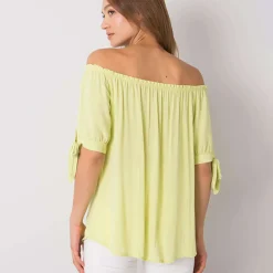 JEANS Lyhythihaiset Paidat Ja Topit></noscript>New Collection Luella off shoulder toppi sitruuna