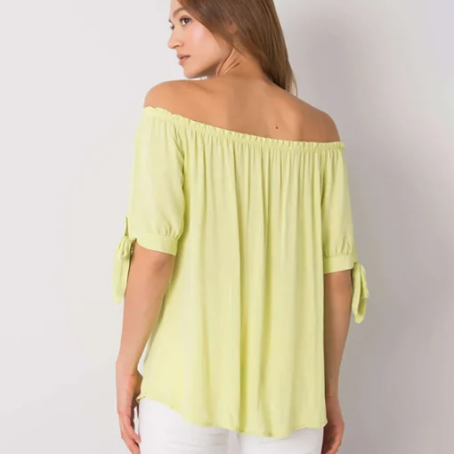 JEANS Lyhythihaiset Paidat Ja Topit>New Collection Luella off shoulder toppi sitruuna