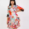 JEANS Minimekot>New Collection Rhea kuvioitu mekko oranssi