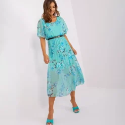 JEANS Midimekot | Minimekot></noscript>New Collection Tessa mekko vyöllä minttu