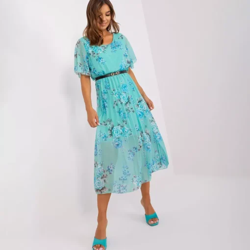 JEANS Midimekot | Minimekot>New Collection Tessa mekko vyöllä minttu