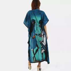 JEANS Tunikat | Plus!>Nice Day Africa viskoosikaftaani turkoosi