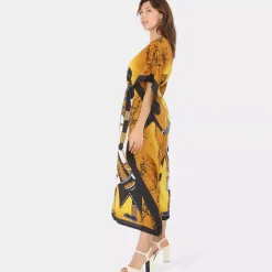 JEANS Tunikat | Plus!>Nice Day Africa viskoosikaftaani mustard