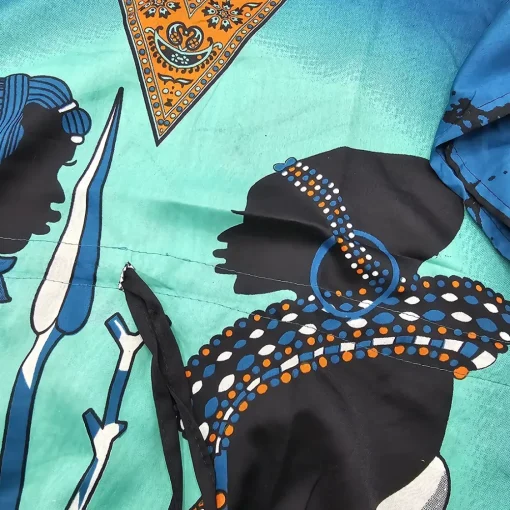 JEANS Tunikat | Plus!>Nice Day Africa viskoosikaftaani turkoosi
