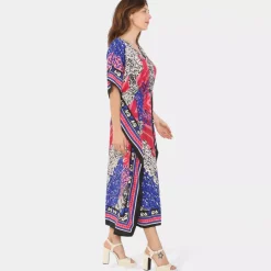 JEANS Tunikat | Plus!>Nice Day Ribine viskoosikaftaani fuksia