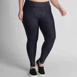 JEANS Leggingsit | Plus!>Nikibiki Vintage Moto leggingsit antiikkimusta